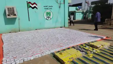 مساعد المدير العام لمكافحة التهريب بقوات الجمارك يقف على ضبط نصف مليون حبة مخدرة بولاية الجزيرة ويتفقد الجرحى ويترحم على الشهداء